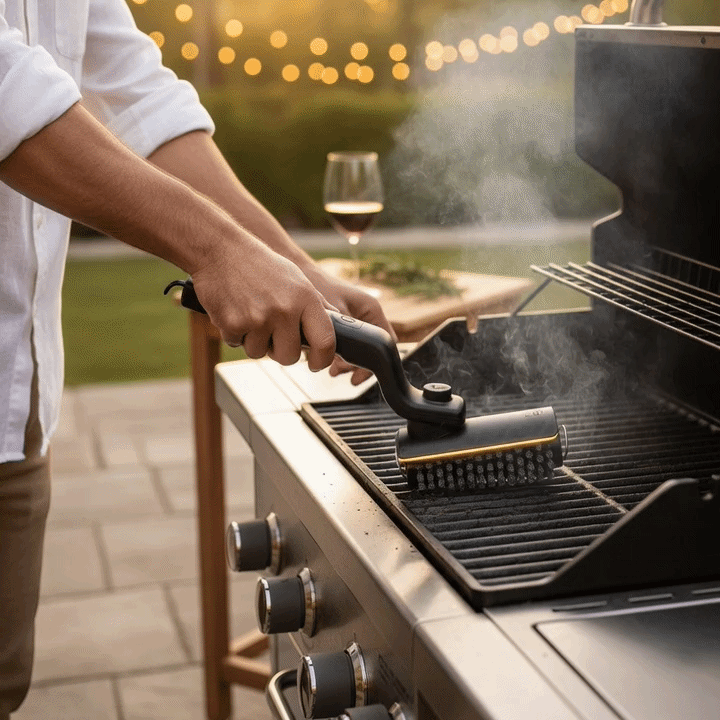 If you want to grill more, stop scrubbing first.
