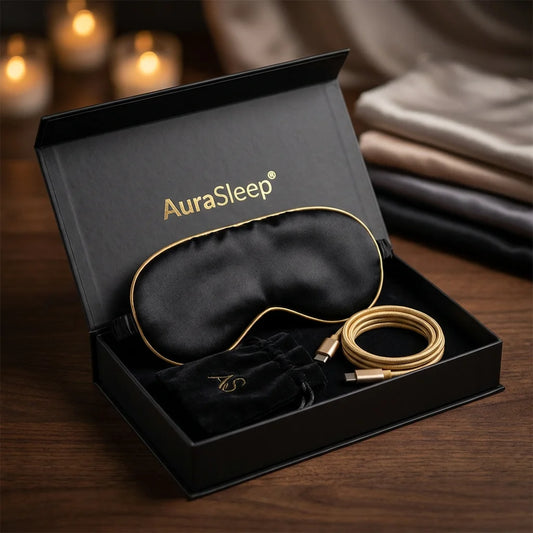 AetherGlow Pro — 3D Zero-Pressure Bluetooth Sleep Mask